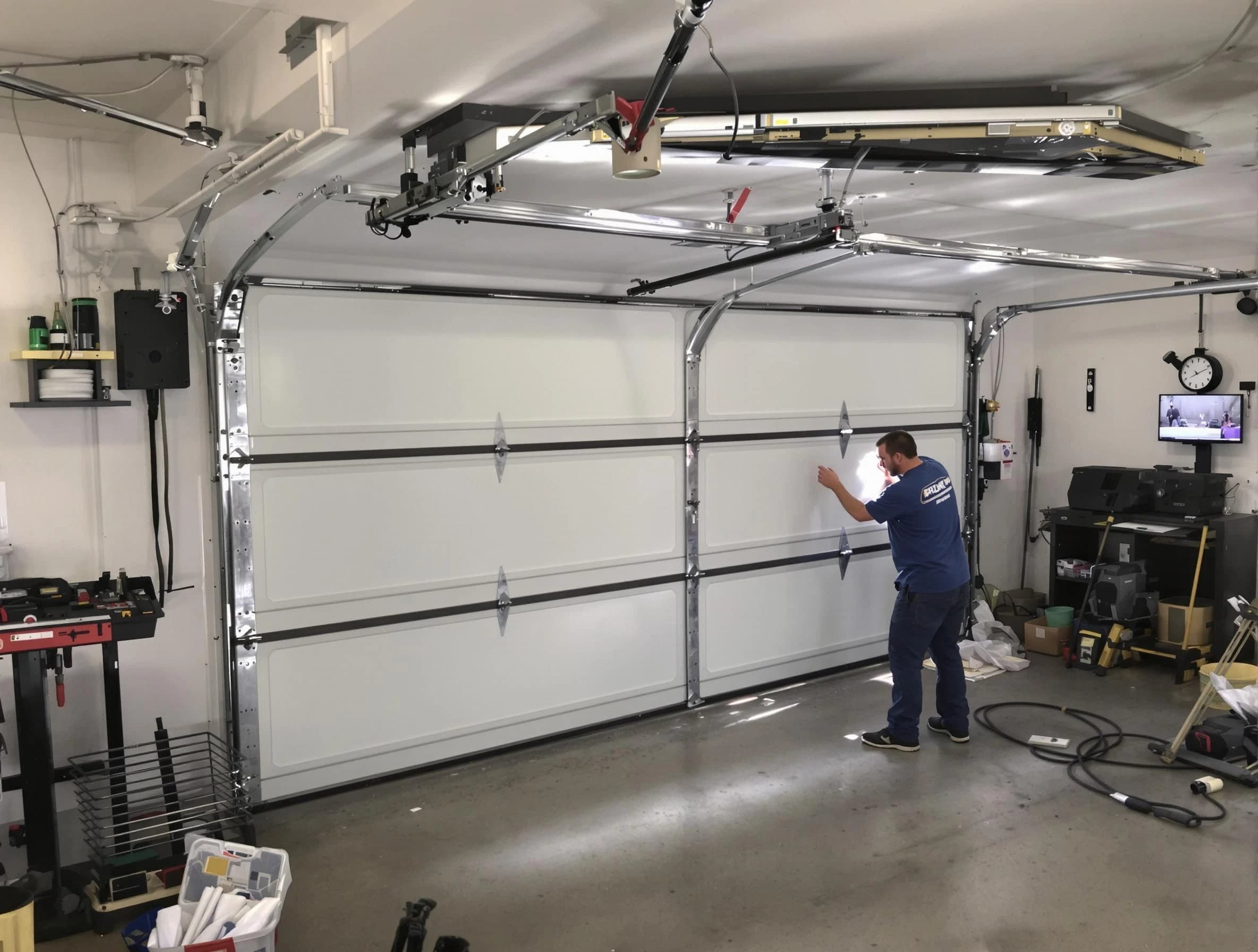 Professional garage door repair service by Nutley Garage Door Repair in Nutley