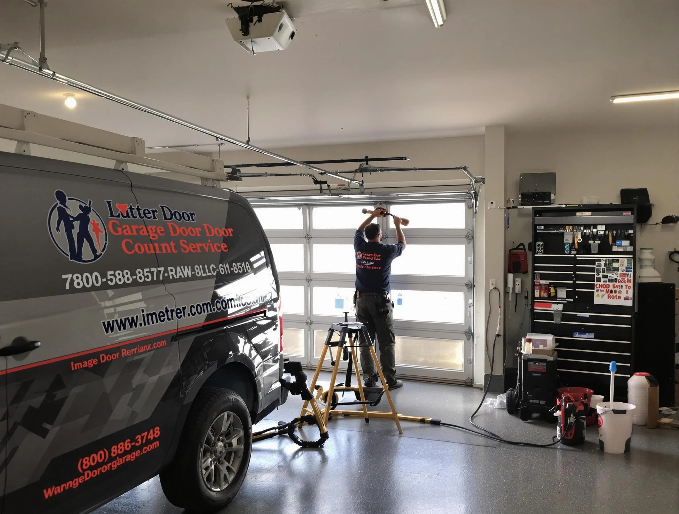 Nutley Garage Door Repair rapid response team performing same-day repair in Nutley