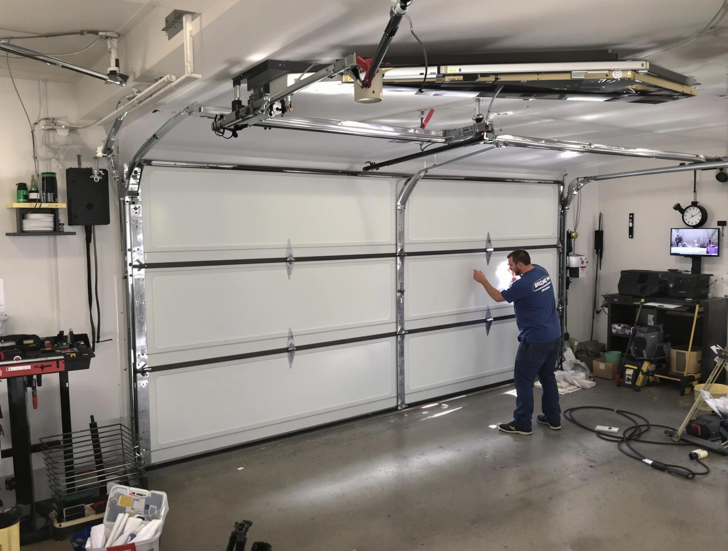 Professional garage door repair service by Nutley Garage Door Repair in Nutley
