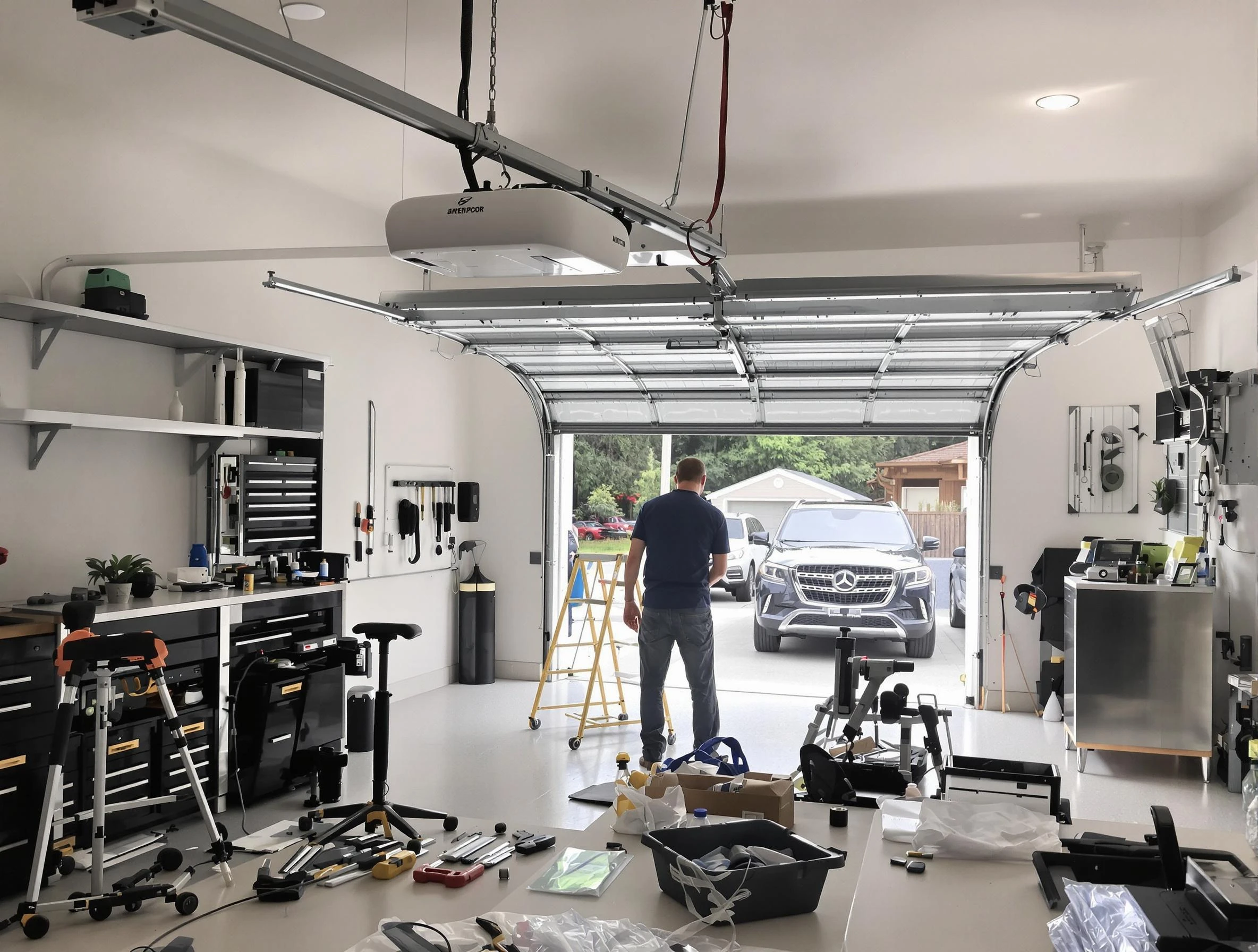 Garage door opener installation by Nutley Garage Door Repair in Nutley